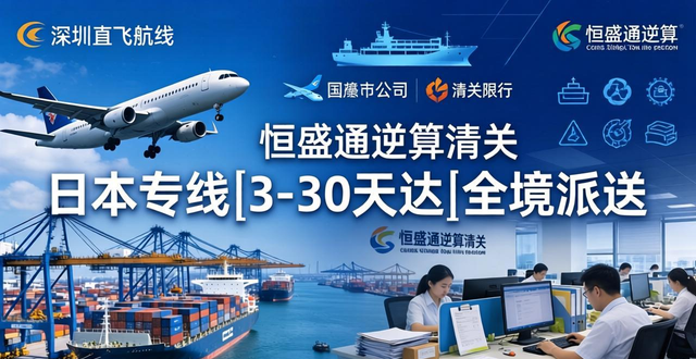 日本专线_恒盛通逆算清关_深圳直飞_3-30天达_全境派送