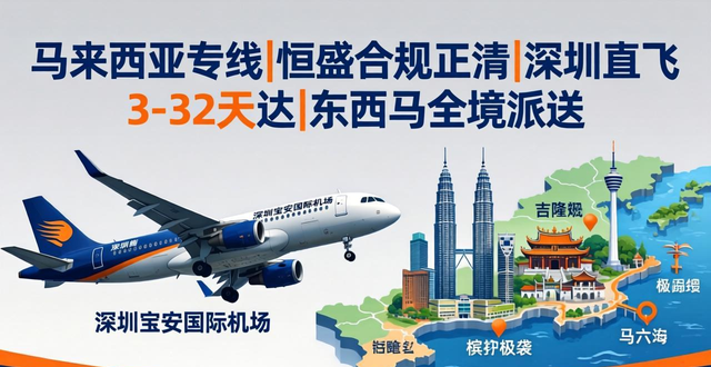 马来西亚专线_恒盛合规正清_深圳直飞_3-32天达_东西马全境派送