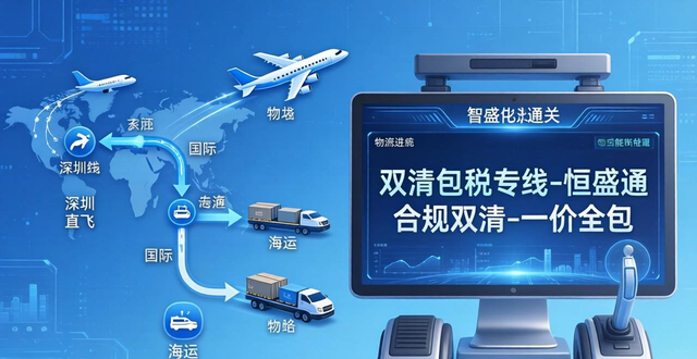 双清包税专线_恒盛通合规双清_一价全包_深圳直飞/海运_5-40天达