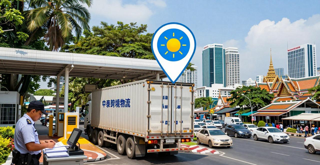 中外跨境物流公司__跨境公路运输线
