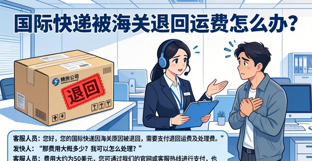国际快递被海关退回运费怎么办__国际快递退回费用